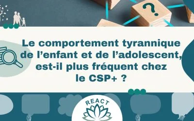 Le comportement tyrannique de l’enfant et de l’adolescent, est-il plus fréquent chez le CSP+ ?